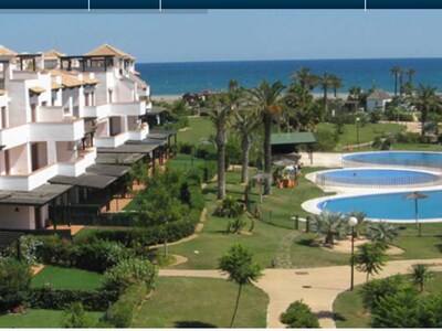 GREAT APARTMENT ON THE VERA BEACH IN 24 HRS SURVEILANCE RESORT