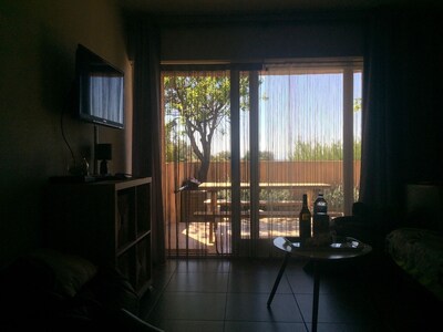 Hermoso salón apartamento con super vista!