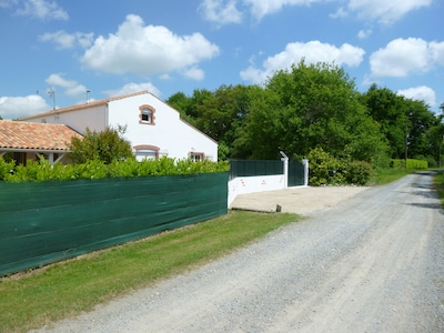 die Ruhe der Landschaft 15 Minuten von tollen Stränden