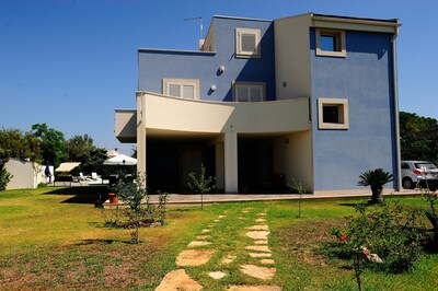 Villa 800 mt. del mar con piscina, Arenella Siracusa, desván