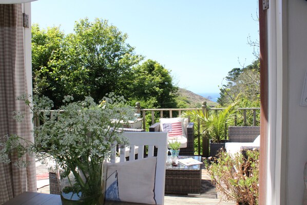 Stunning sea views from the large terrace