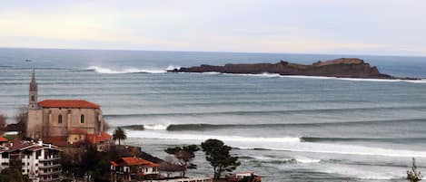 Vue sur la plage/l’océan