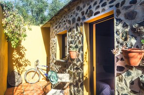 Entrada exterior quarto suite