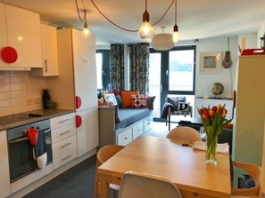 Dining and living room