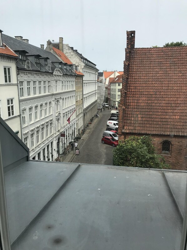 Blick von der Unterkunft