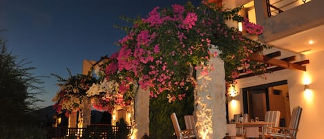 Front Porch by Night