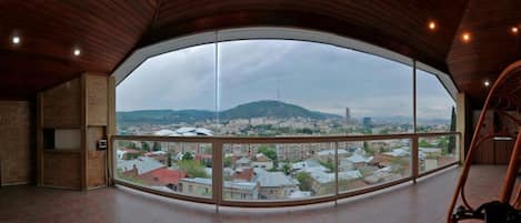 Terrace with great panorama views