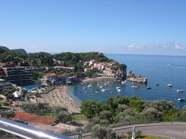 View of Przno Bay from front balcony