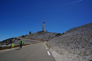 Mont-Ventoux face sud. Accès par Bedoin