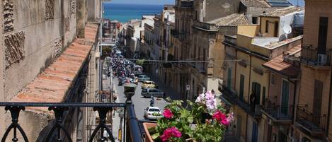 vista dal balcone