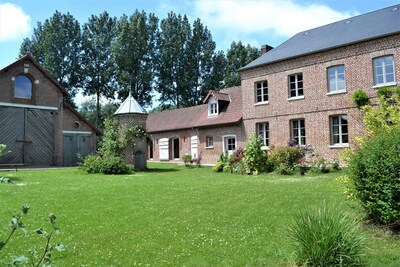 Cottage 2-3 Personen in einem alten Bauernhaus 20 Minuten von der Baie de Somme  