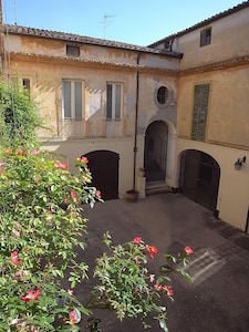 Near Pescara, an annexed 18th century palazzo in historic Atri