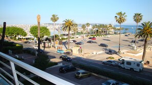 Vista a la playa o el mar