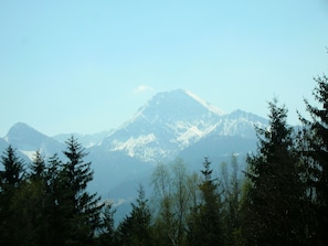 View to mountains