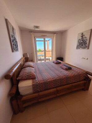 Bedroom 1 with super-king sized bed