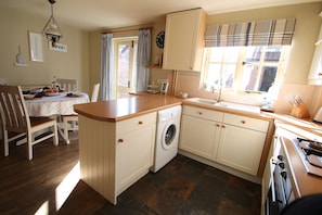 Fully equipped kitchen; all you need for self- catering