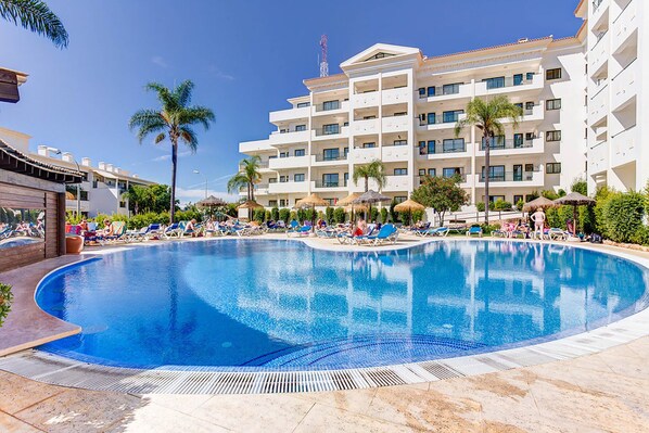 The fabulous  pool area