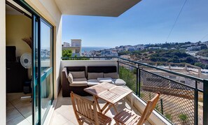 The living room terrace