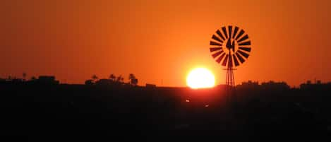 Sunset from the Balcony