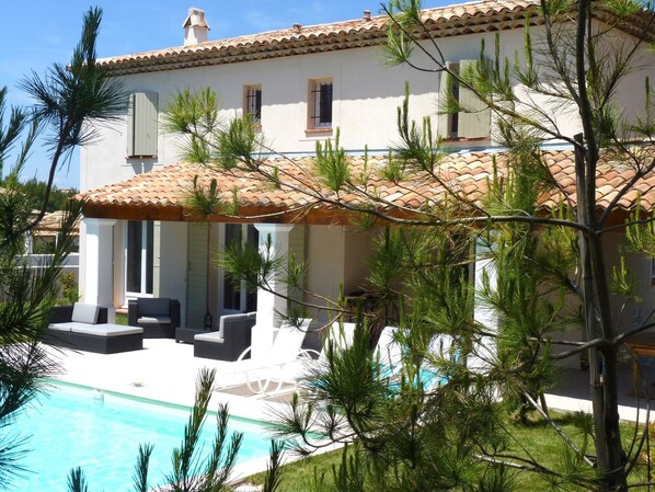 La villa coté sud