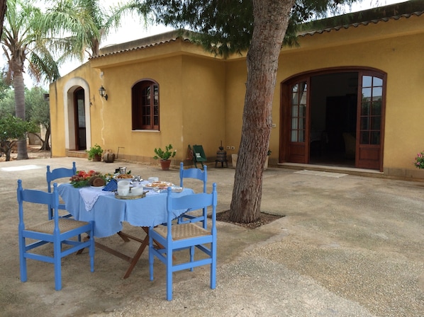 Repas à l’extérieur