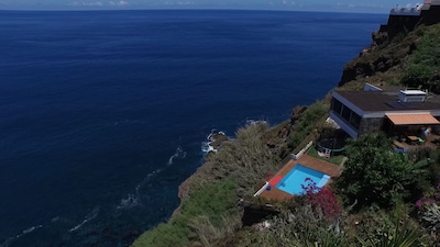 Kliff Haus, auf einen der schönsten Küstenabschnitte Teneriffas