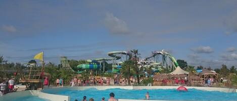 Water park. 10 mins away