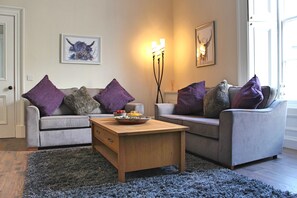 Lounge with comfortable sofas