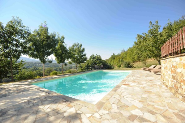 The swimming pool
