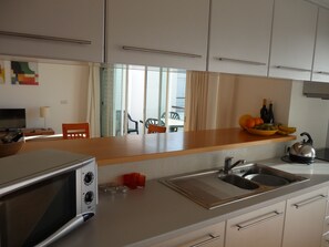 Well equipped kitchen