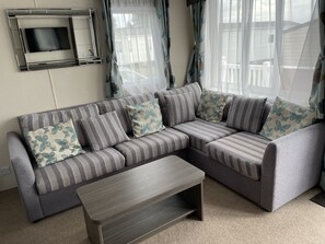 Lovely corner sofa in the lounge