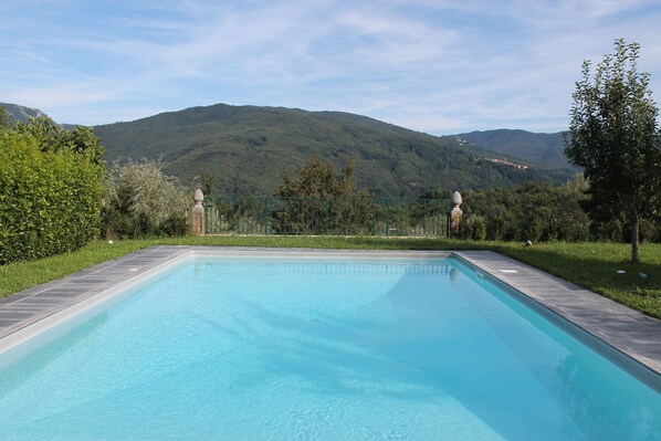 private salt water pool