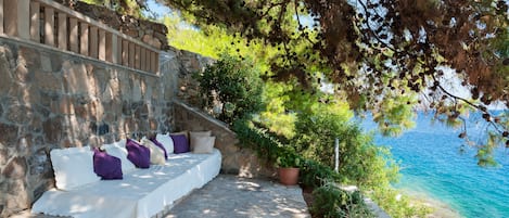 Peace terrace for those afternoon nap at Villa Rosemarine