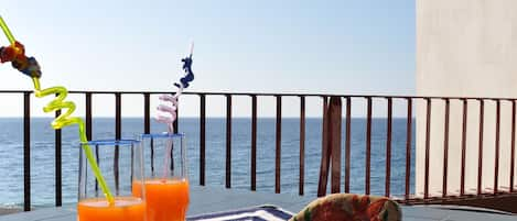 A beautiful terrace for a drink