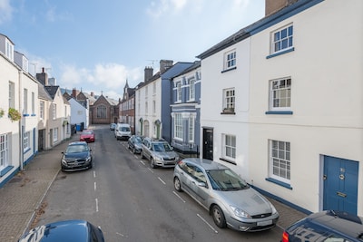 Georgian Townhouse in Monmouth, wunderschön renoviert, kurzer Fußweg zum Stadtzentrum