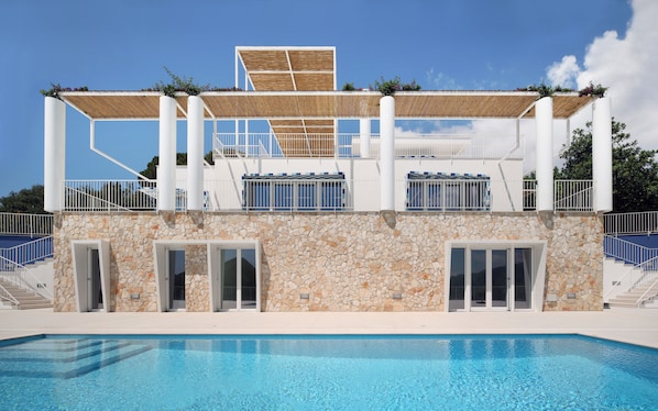 Villa Capri as seen from the pool.