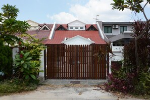Wooden gate for privacy...
