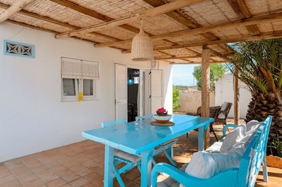 Find tranquility in the center of Formentera in this comfortable LOFT