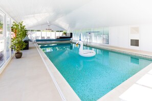 Indoor heated swimming pool