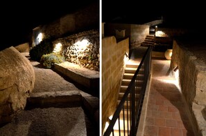 Welcoming and secure night-time lighting for evening arrivals