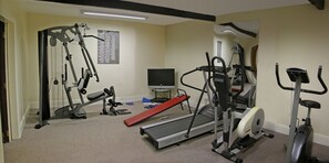 Shared use of our small gym