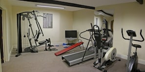 Shared use of our small gym