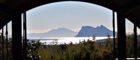 View of Gibraltar & Africa