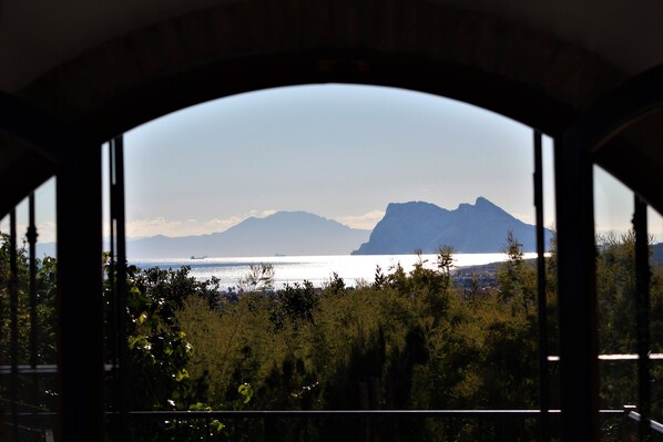 View of Gibraltar & Africa