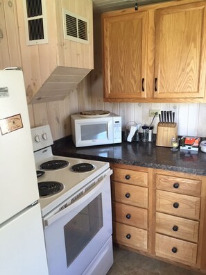 Small but functional kitchen 