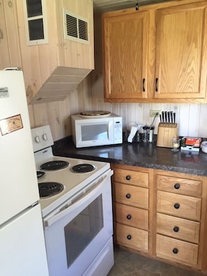 Small but functional kitchen