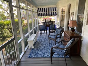 Screened porch