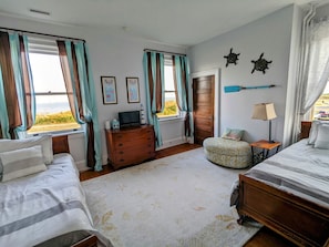 Beautiful views across the bay from every bedroom