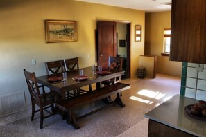 Open dining area