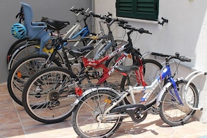 Free bicycles for our guests